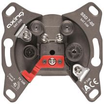 AXING Einzel-/Stichdose TWIN SSD 7-00 5-2200MHz 2dB rückkanaltauglich 5-65MHz