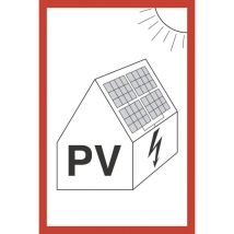 HEIN 179282 Hinweisschild HEIN_179282 Photovoltaik-anlage Folie 148x105mm