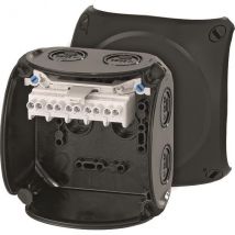 Hensel Kabelabzweigkasten KF 0404 B 1,5-4qmm 6qmm 1ph. 5pol. schwarz