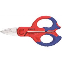 Knipex Elektrikerschere 155mm 9505155SB Kopf poliert mit Gürteltasche