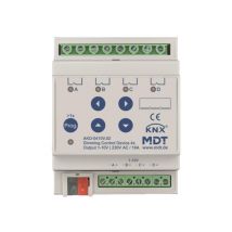 MDT AKD-0410V.02 Dimmaktor 4fach 4TE REG 1-10V m.RGBW