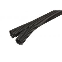 Fränkische Co-flex-PP NW 100 10m-Ring schwarz Ku-Wellrohr geschlitzt 37010000 (Inhalt 10 Stück)