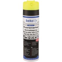 Beko TecLine Fluoromarker 29429500 Schreibspray 500 ml leuchtgelb
