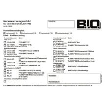 Flamro 14000 Kennzeichnungsschild f.FLAMRO Brandschutzsysteme Universal