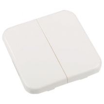 ELDAT 2 Tasten Ein/Aus RTS33-ACC-01-07P elfenbeinweiss f.Wandtaster RTS33