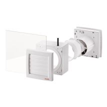 Maico Fenstereinbausatz FE 100/1 AP mit selbstt.Klappe 0093.0499