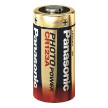 Panasonic Photobatterie CR123A Lithium 3V / 1400mAh *Blister a 1 Stück