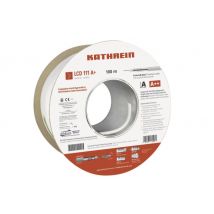 KATH Koaxialkabel 100m LCD 111 A+ Einwegspule, 75Ohm (Inhalt 100 Stück)