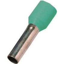 Intercable Aderendhülse ICIAE0348 DIN46228T4 0,34qmm 8mm verzinnt türkis (Inhalt 100 Stück)