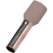 Intercable Aderendhülse ICIAE07512 DIN46228T4 0,75qmm 12mm verzinnt grau (Inhalt 100 Stück)