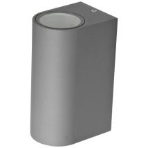 EVN LED-Wandleuchte Up+Down IP44 637215 2x11W GU10 anthrazit IP44