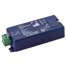 RUTEC LED Dimmer 1-10V/Poti/Taster 80474 192W/24V 96W/12V, 1 Kanal, 94x37x21mm