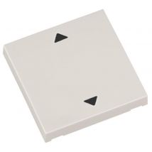 ELDAT Wippe AUF/ZU RTS34-ACC-02-02P Format B6 weiß für Wandsender RTS22