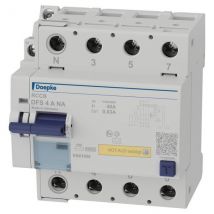 Doepke FI-Schalter DFS4 040-4/0,03-A NA 4p 40 A 0.03 A Typ A,Not-Aus,N links