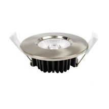 LEDxON Einbaustr. EDOS flat alu 7008105 6W 520lm 3000K DA68 ET30 IP44 dim Konv.