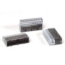 Hellermann HCPM-8-PC-BK/CL Verbindungs- klemme 8polig schwarz 148-90041 (Inhalt 50 Stück)