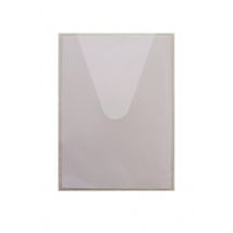 ELMEKO Schaltplantasche DIN A4 ST-A4-F hoch Folie transparent VE=10Stk 71ST40VE