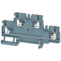 Weidmüller A2T 2.5 BL Durchgangs-Reihen- klemme PUSH IN 2,5qmm 1547620000 (Inhalt 50 Stück)