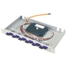 TG 19" 1HE LWL Spleissbox H02030H9590 Basis eco 6xLC-D+12xLC Pigt50/125 OM4