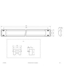 EVN LED-Anbauleuchte opal ws L11973502W 35W 3325lm 3000K B80mm L1197mm