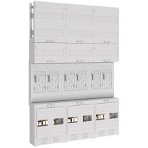 ABN Zählerplatz eHZ 6Z EZ37360 m.Klemmstein OKK 5p 750x1050mm