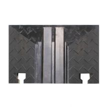 Walther Endstück z. Kabelbrücke 39870022 2 Kanal 150x250x48mm für 39870020