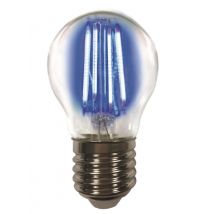 LIGHTME LED-Tropfenlampe 4W blau LM85315 Filament P45 E27 15000h