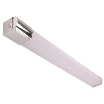 LEDINO LED-Spiegelleuchte Lind ws/chrom 15W 1300lm 4K IP44 Schalter+Schuko L:682