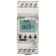 THEB Zeitschaltuhr digital TR612top3 24H/7T mit Gangreserve 2K