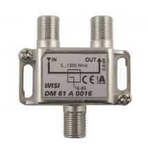 WISI 1-fach Abzweiger DM61A0016 5-1300MHz 16dB Klasse A (+10dB)