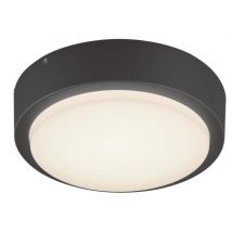 TRIO Wandleuchte IP54 BREG 227260142 LED 8,5W 850lm 3000K D200mm anthrazit