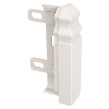 GGK 114104 Endstück rechts 4D 20x80-ES f.E-Sockelleiste "Berliner Profil"