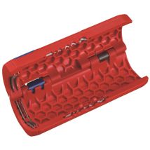 Knipex TwistCut Wellrohrschneider 100mm mit Abisolierfunktion 902202SB