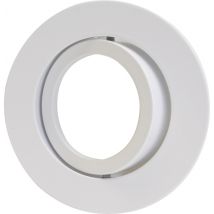 Megatron DECOCLIC Einbaustrahler MT75200 rund DA68mm weiß inkl.Fassung GU10+GU5.3