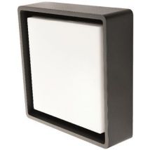 SGL Wandleuchte FRAME SQUARE IP65 605261 500-662lm 3000K dim IK10 240x240 grafit
