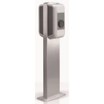KEBA Pedestal f.two wallboxes 90.786 stainless steel