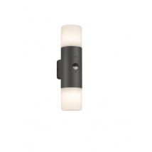 TRIO Fassadenleuchte HOOSIC 222260242 excl. 2xE27 max. 60W Aluguss anthr. BWM