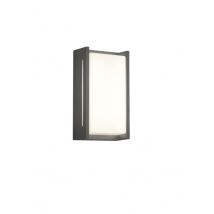 TRIO Wandleuchte INDUS IP54 227360142 LED 9W 3000K 850Lm anthrazit 12x23cm