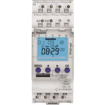 THEB Zeitschaltuhr digital TR622top3 24H/7T mit Gangreserve 2TE 2K 84SP