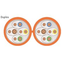 EasyLan Gold 1500MHz S/FTP ZB001355 AWG22/1 Kat.7A 4P Simplex orange 1000m (Inhalt 1000 Stück)