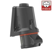Walther CEE NEO Wandsteckdose FW110506CC 16A 5P 6h IP54 Käfigzugfeder