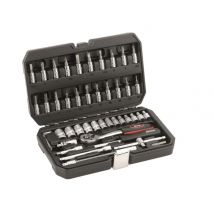 Cimco Steckschlüssel-Satz 1/4 113106 45-tlg.