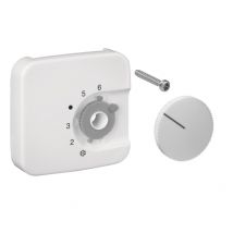 ALRE-IT Deckelset Reflex JZ-001.200/BJ SI/SI linear reinweiß glänzend G9990490