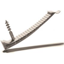 Schnabl KB 13 H0 PP hellgrau Kabelbügel f.trassenförmige Verlegung 30430 (Inhalt 1 Stück)