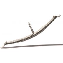 Schnabl KB 20 H0 PP hellgrau Kabelbügel f.trassenförmige Verlegung 30450 (Inhalt 1 Stück)