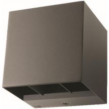 SGL Wandleuchte ARTES IP65 grafit 641703 8W 340lm 2700K dim, Winkel verstellbar