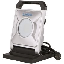 LEDINO Baustrahler Griesheim IP54 50W dimmbar 400-4500lm 6500K 2xSchuko