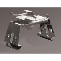 Regiolux Befestigung für SRT SRCT me an sichtbarer T-Schiene, Inox