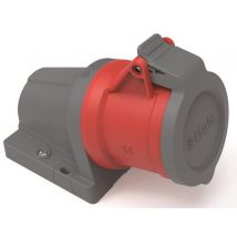 Bals Wandsteckdose INNOLINQ QC 110635 32A 5p 400V 6h IP44 rot blank