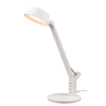 TRIO Tischleuchte AVA 5W 600lm 523090131 3000/4000/6300K Touchdim weiss, USB